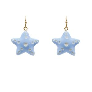 Starfish Clay Dangle Earrings